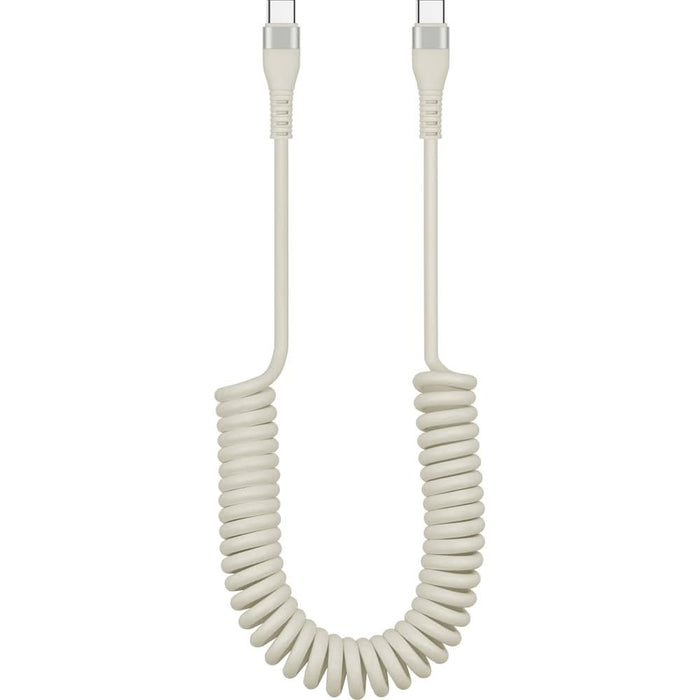 Cablu date MYRIA MY9107GY, USB-C - USB-C, 1m, gri WALTI