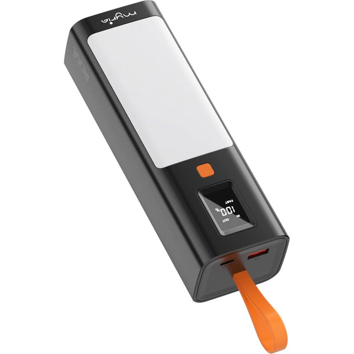Baterie externa MYRIA MY9204, 20000mAh, 1x USB-A, 1x USB-C Power Delivery 100W, negru - WALTI WALTI