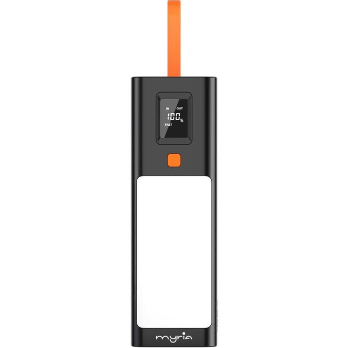 Baterie externa MYRIA MY9204, 20000mAh, 1x USB-A, 1x USB-C Power Delivery 100W, negru - WALTI WALTI