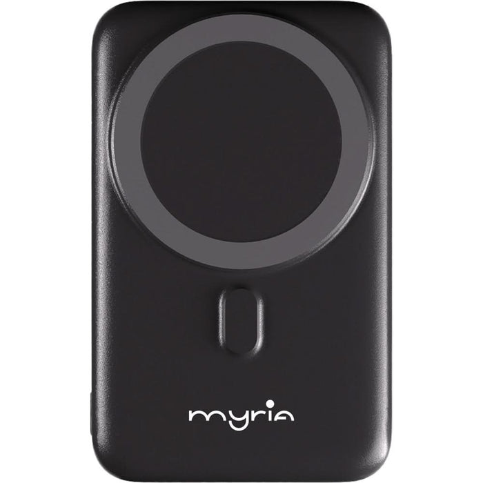 Baterie externa MYRIA MY9206, 10000mAh, 1x USB-A, 1x USB-C Power Delivery 20W, negru WALTI