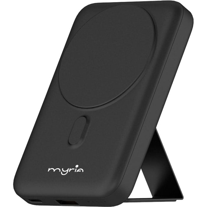 Baterie externa MYRIA MY9206, 10000mAh, 1x USB-A, 1x USB-C Power Delivery 20W, negru WALTI