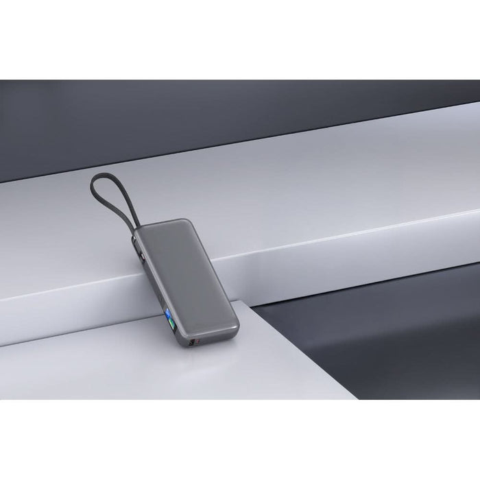 Baterie externa MYRIA MY9218SV, 20000 mAh, 1x USB-C, 1x USB-A, argintiu - WALTI WALTI