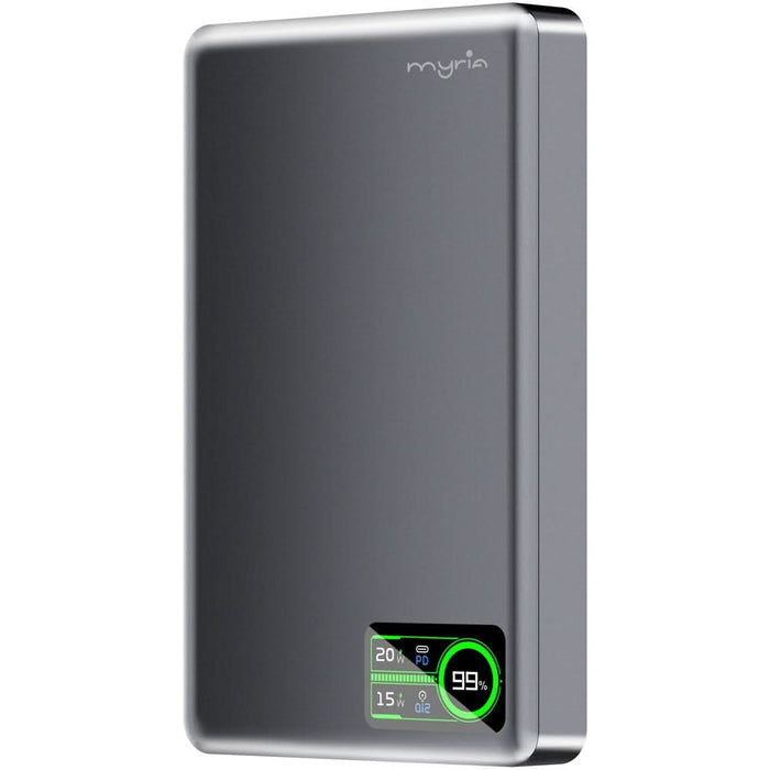 Baterie externa MYRIA MY9220GY, 10000 mAh, USB-C, magnetic, gri - WALTI WALTI