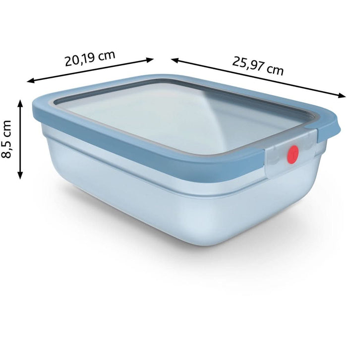 Caserola TEFAL Oneclick N1211310, 2.3l, plastic, albastru WALTI