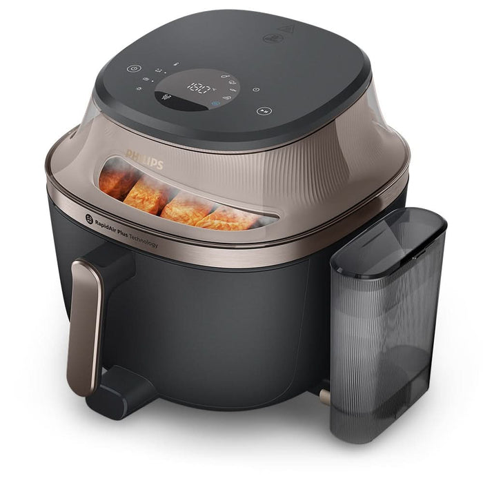 Friteuza cu aer cald PHILIPS Seria 5000 NA547/07, 7.2l, 2000W, negru WALTI