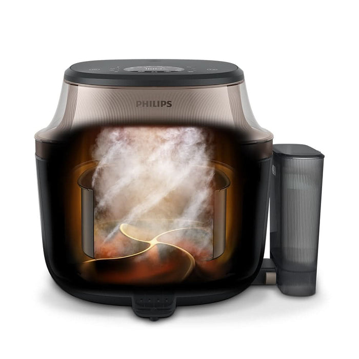 Friteuza cu aer cald PHILIPS Seria 5000 NA547/07, 7.2l, 2000W, negru WALTI