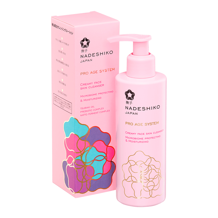 NADESHIKO Demachiant facial cremos cu ulei de Tsubaki, 200 ml WALTI