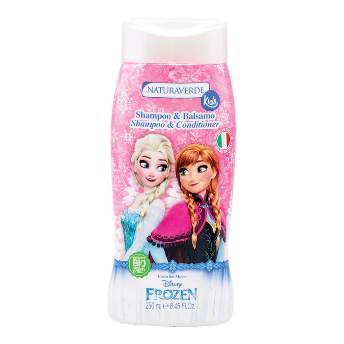 NATURAVERDE KIDS Şampon şi balsam pentru copii frozen, 250 g WALTI