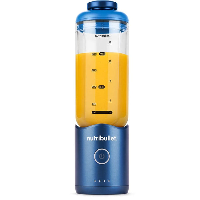Blender portabil NUTRIBULLET Flex NBP013BL, 0.59l, 1 treapta viteza, USB-C, albastru - WALTI WALTI