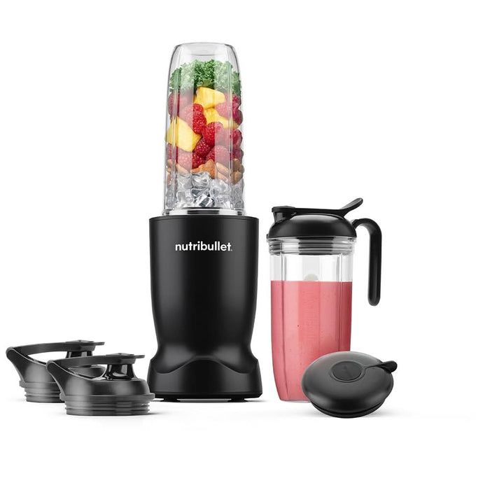 Blender NUTRIBULLET Turbo NBT1006MB, 0.9l, 1 treapta viteza, 1000W, negru - WALTI WALTI
