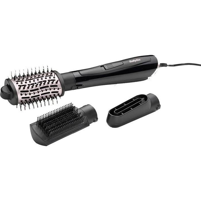 Perie cu aer cald BABYLISS AS128E Style Smooth, 1000W, 2 viteze, 2 trepte de temperatura, Invelis Ceramic, negru WALTI