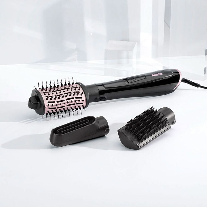Perie cu aer cald BABYLISS AS128E Style Smooth, 1000W, 2 viteze, 2 trepte de temperatura, Invelis Ceramic, negru WALTI