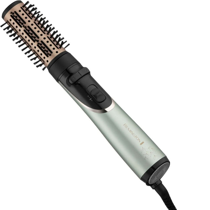 Perie rotativa REMINGTON Botanicals AS5860, 800W, 2 viteze, 2 trepte temperatura, Invelis Ceramic, verde fosforescent WALTI