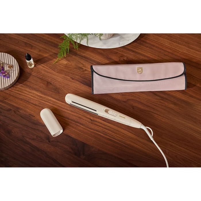 Placa de indreptat parul PHILIPS SenseIQ BHD838, 230 grade, invelis ceramic, bej - WALTI WALTI