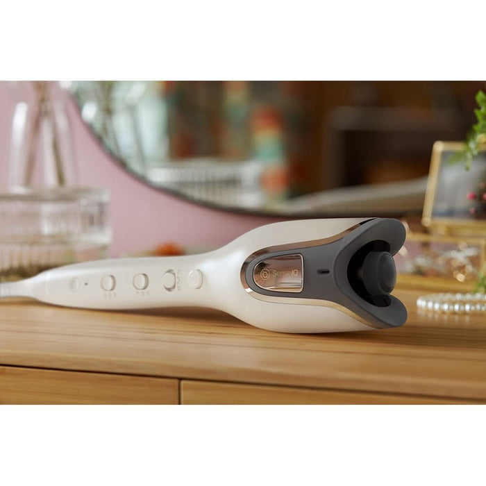 Ondulator automat PHILIPS Prestige SenseIQ BHB887/00, invelis ceramic, bej WALTI