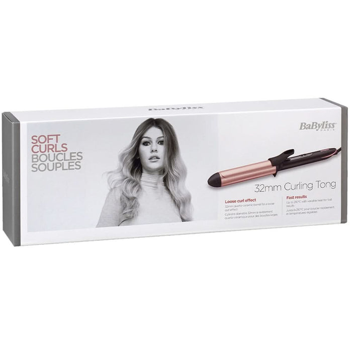 Ondulator BABYLISS Soft Curls C452E, 210 grade, invelis ceramic, negru WALTI