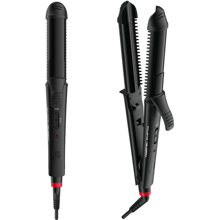 Aparat de coafat multifunctional 3 in 1 ROWENTA x KARL LAGERFELD CF451LF0, 200 grade, invelis ceramic, negru WALTI