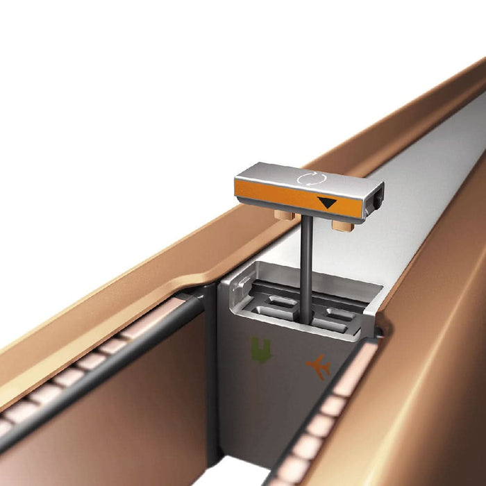 Placa de indreptat parul DYSON Corrale HS07, 210 grade, invelis mangan, bronz WALTI