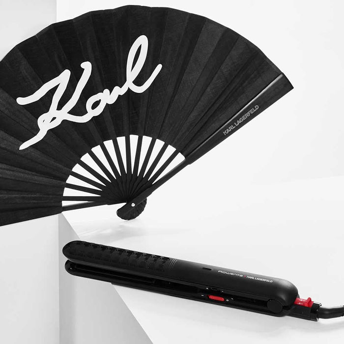 Placa de indreptat parul ROWENTA X Karl Lagerfeld SF321LF0, 230 grade, negru WALTI