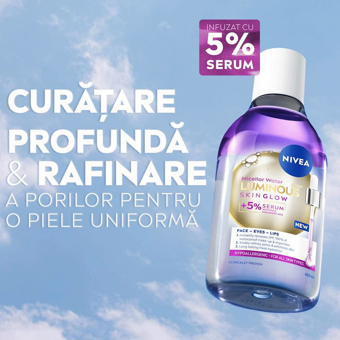 NIVEA Apă micelară bifazică pentru ten sensibil, 400 ml WALTI
