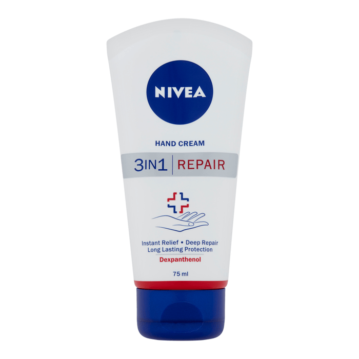 NIVEA Cremă de mâini reparatoare 3-în-1, 75 ml WALTI
