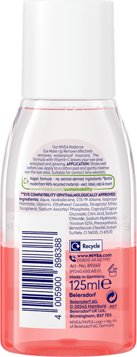 NIVEA Demachiant de ochi bifazic cu vitamina C, 125 ml WALTI