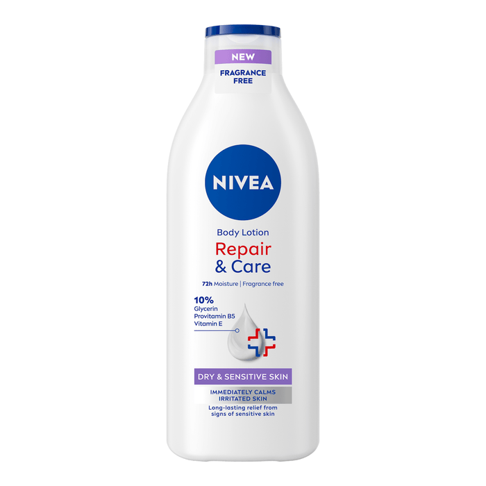 NIVEA Loțiune de corp Repair & Care - fără parfum, 400 ml WALTI