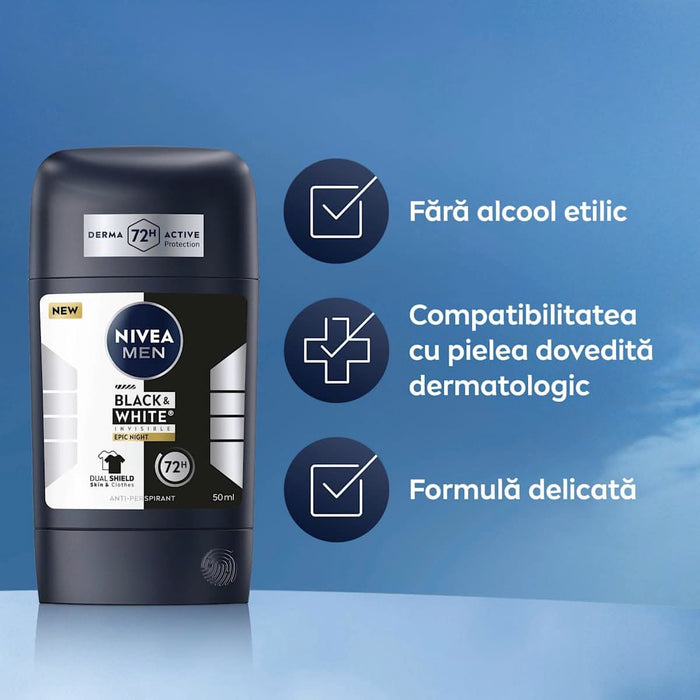 NIVEA MEN Deodorant stick Epic Night, 50 ml WALTI