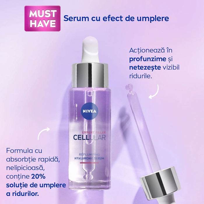 NIVEA Ser cellular anti-îmbătrânire pentru față, 30 ml WALTI