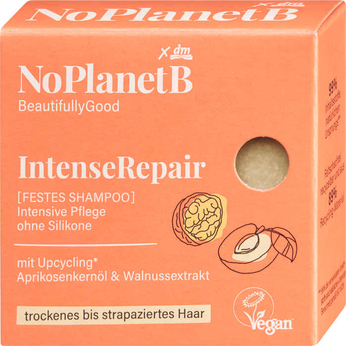 No Planet B Șampon solid Intense Repair, 75 g WALTI