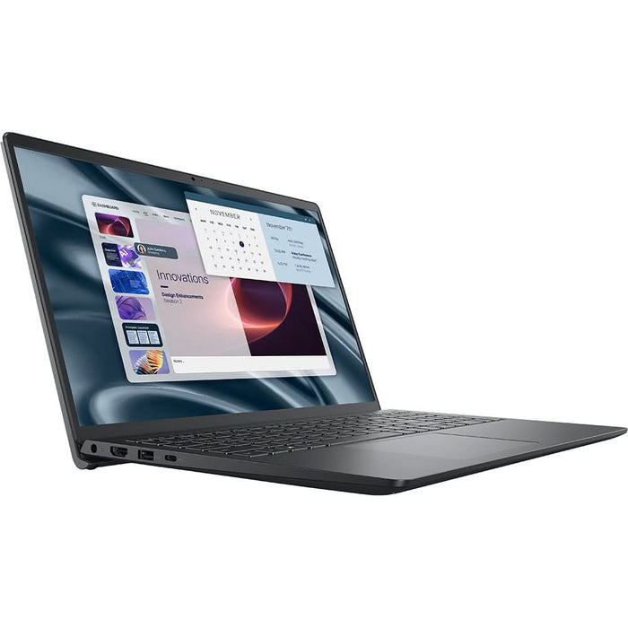 Laptop DELL Pro 15 Essential PV15255, AMD Ryzen 5 7520U pana la 4.3GHz, 15.6" Full HD, 16GB, SSD 512GB, AMD Radeon 610M, Free Dos, Carbon Black WALTI
