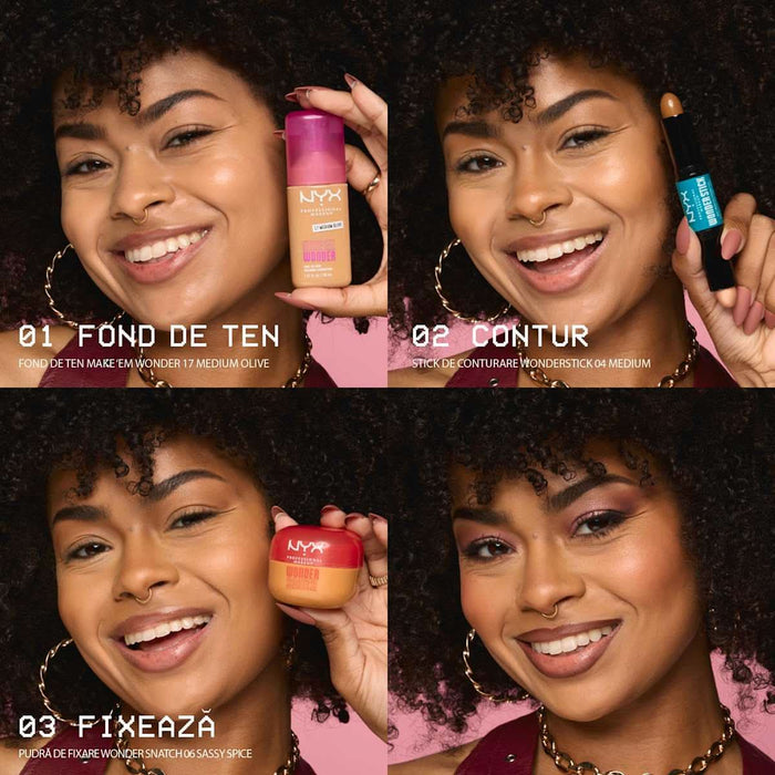 NYX PROFESSIONAL MAKEUP Fond de ten Make 'EM Wonder Cool Porcelain, 0,041 Kg WALTI