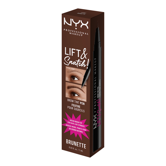 NYX PROFESSIONAL MAKEUP Lift & Snatch! creion pentru sprâncene 7 Brunette, 1 ml WALTI