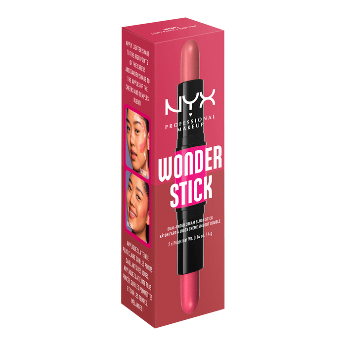 NYX PROFESSIONAL MAKEUP Wonder Stick fard de obraz 01 Light Peach & Baby Pink, 1 buc WALTI