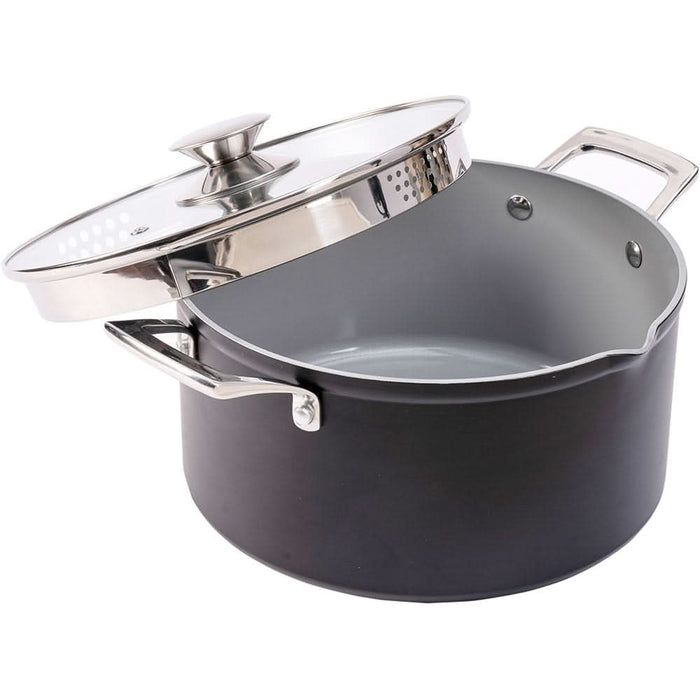 Cratita MYRIA MC4034, 5l, 24 cm, invelis ceramic, gri WALTI