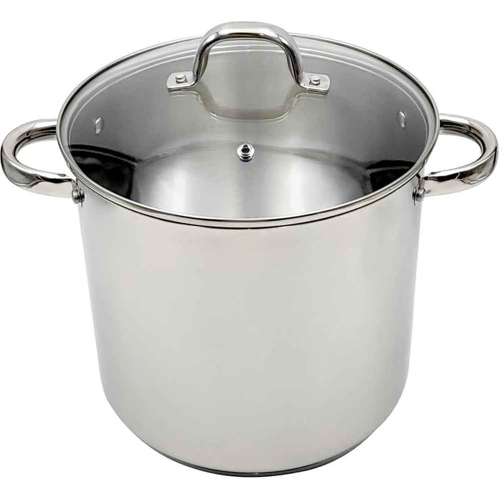Oala cu capac MYRIA MC4051, 10l, 24cm, inox, argintiu WALTI