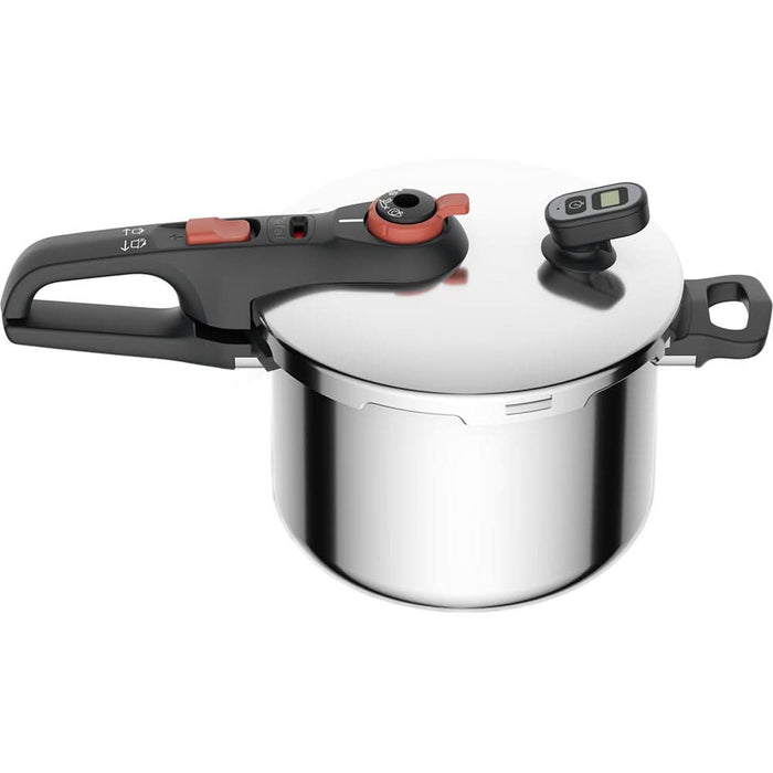 Oala sub presiune TEFAL Secure Chrono P2590701, 6l, inox, argintiu WALTI