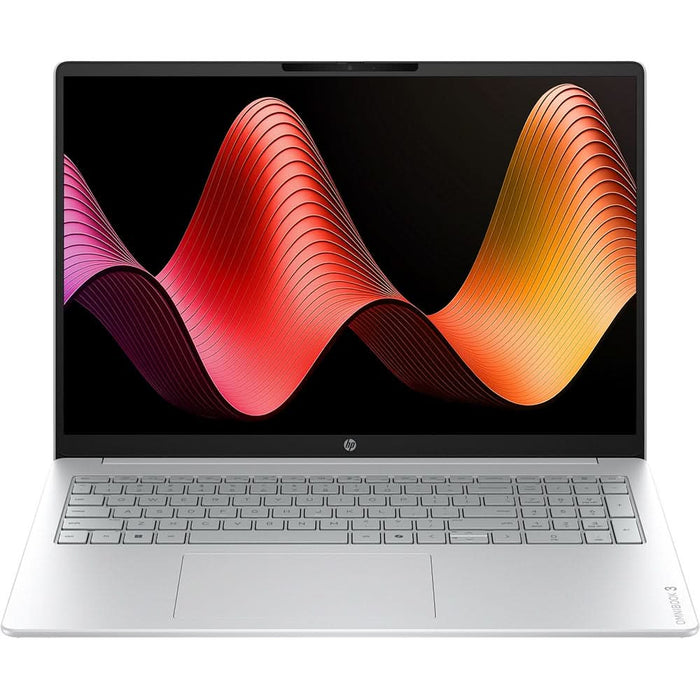 Laptop HP OmniBook 3 16-bu0002nnx, Intel Core 5 315 pana la 4.4GHz, 16" 2K, 12GB, SSD 512GB, Intel Graphics, Free Dos, Glacier Silver WALTI