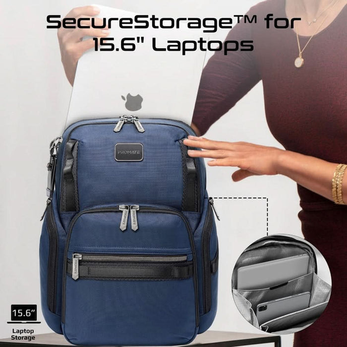 Rucsac laptop PROMATE ORACLE , 15.6", albastru WALTI