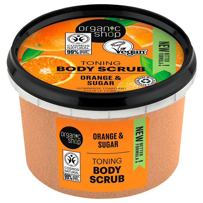 organic shop Exfoliant pentru corp cu portocale de Sicilia, 250 ml WALTI