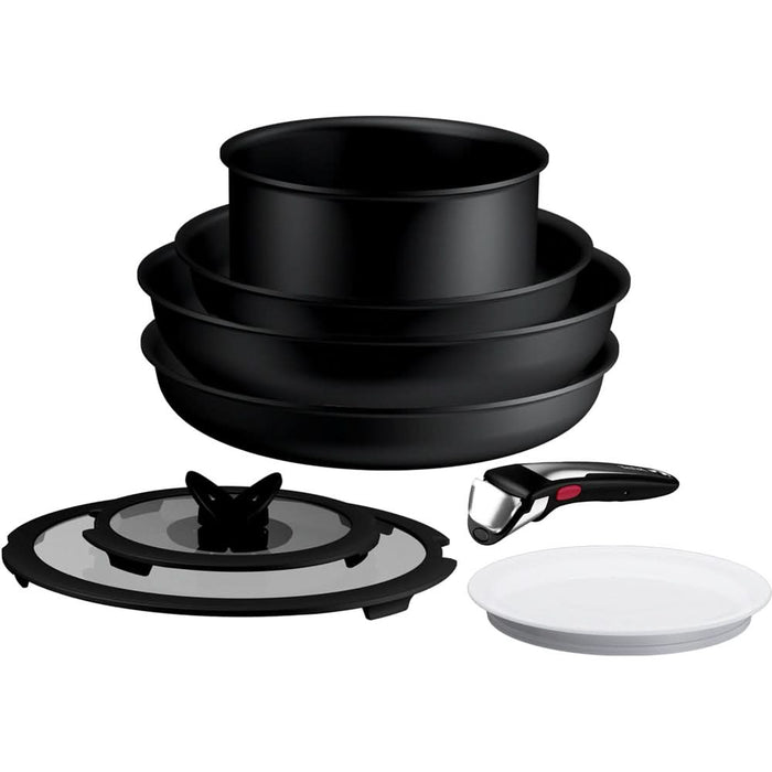 Set vase TEFAL Ingenio Excellence+ P0009953, 8 piese, negru WALTI