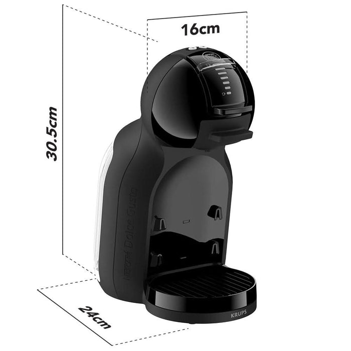 Espressor cu capsule KRUPS Dolce Gusto Mini Me KP1438F0, 0.8l, 1600W, 15 bar, negru WALTI