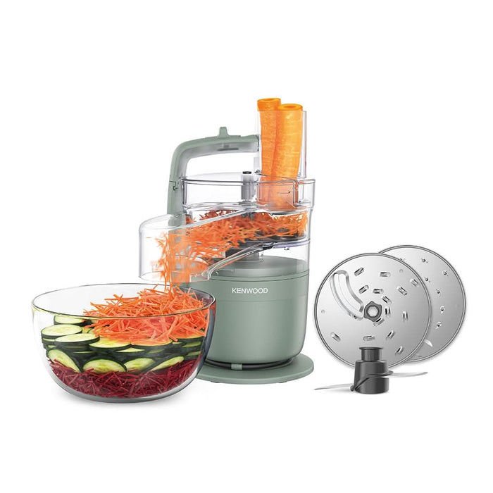 Robot de bucatarie KENWOOD MultiPro Go MultiPro Go FDP23.140GR, vas 1.3l, 650W, 2 trepte viteza, verde - WALTI WALTI