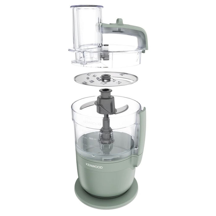 Robot de bucatarie KENWOOD MultiPro Go MultiPro Go FDP23.140GR, vas 1.3l, 650W, 2 trepte viteza, verde - WALTI WALTI