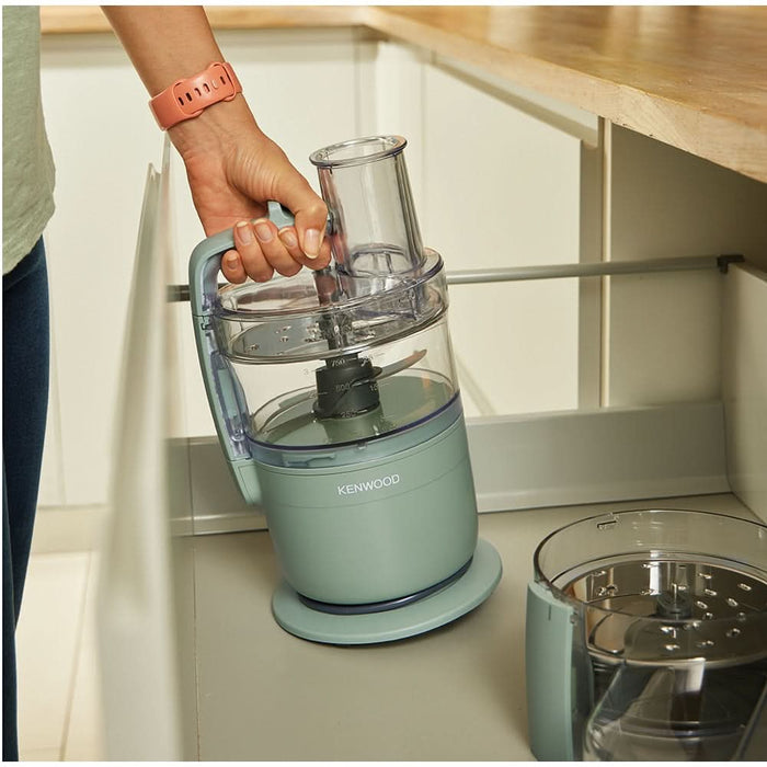 Robot de bucatarie KENWOOD MultiPro Go MultiPro Go FDP23.140GR, vas 1.3l, 650W, 2 trepte viteza, verde - WALTI WALTI