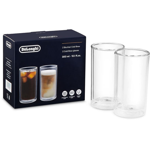Set pahare DELONGHI Cold Brew, 2 piese, 300 ml, sticla - WALTI WALTI