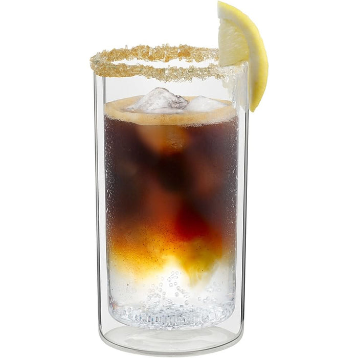 Set pahare DELONGHI Cold Brew, 2 piese, 300 ml, sticla WALTI