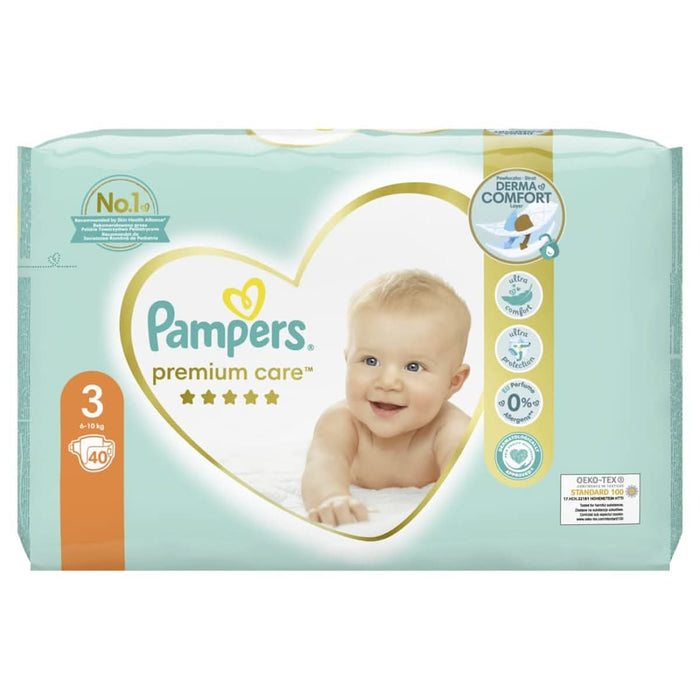 Pampers Premium Care Scutece Premium Care numărul 3, 6-10 kg, 40 buc WALTI