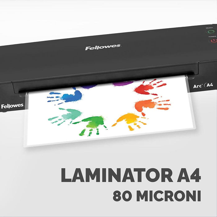 Laminator FELLOWES Arc, A4, negru WALTI