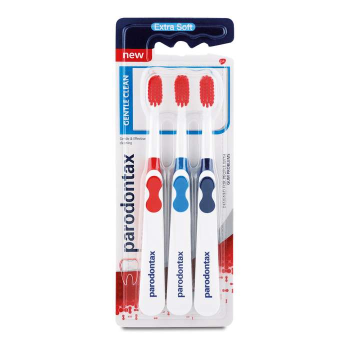 parodontax Periuțe de dinți Gentle clean, Extra Soft, 69 g WALTI